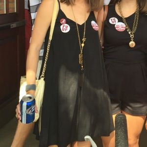Black Spaghetti Strap Dress